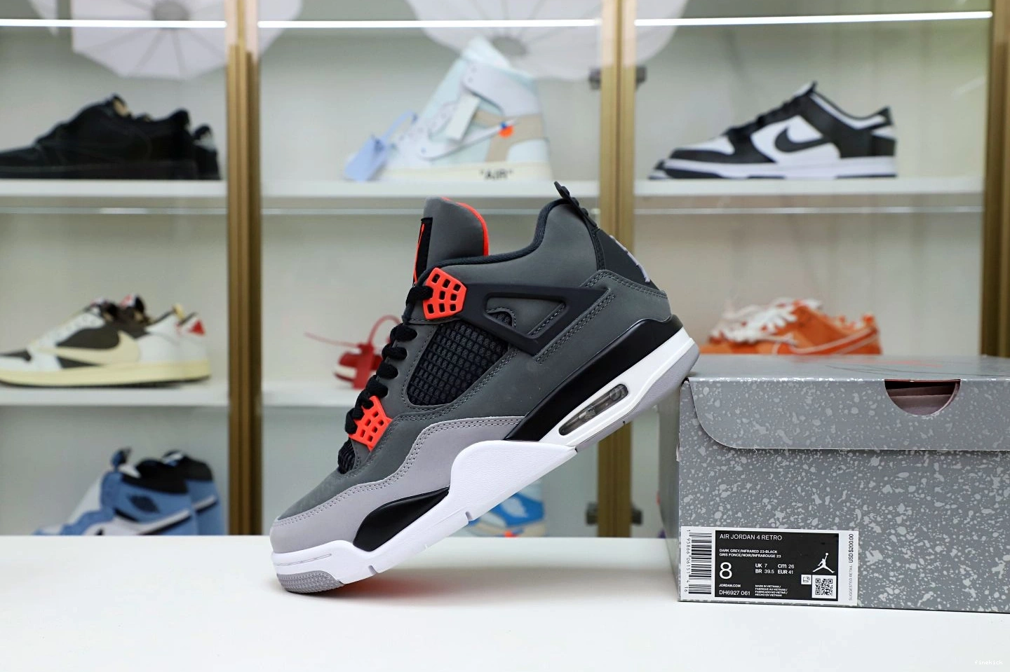 JORDAN AIR INFRARED 4 0315